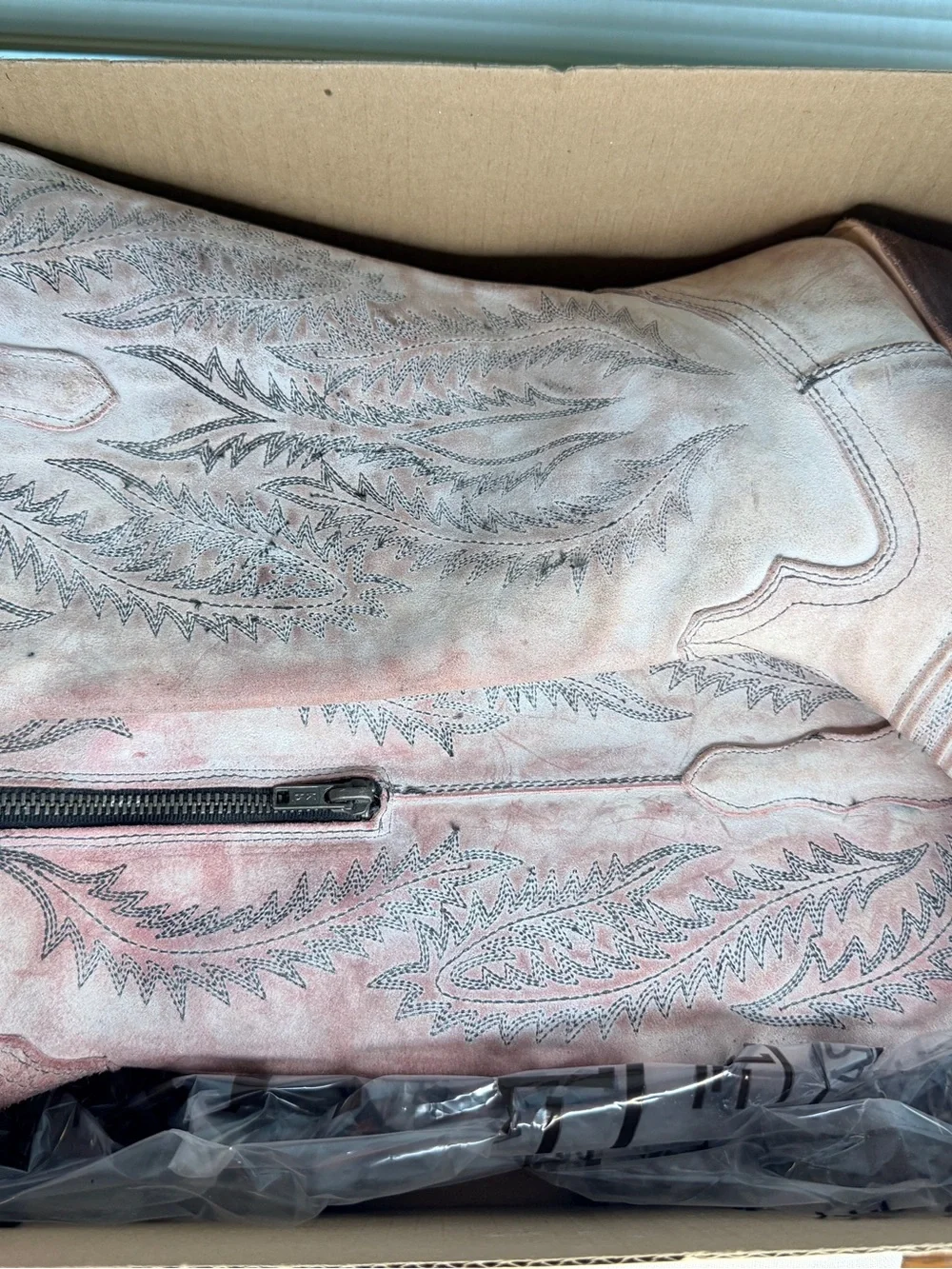 Corral Dusty Rose Women's Distressed Western Cowboy Boots
